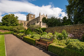 Hexham Abbey from The Sele