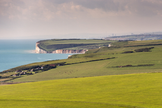 White cliffs at Beachy Head